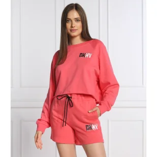 DKNY Sport Bluza | Cropped Fit - Bluzy damskie - miniaturka - grafika 1