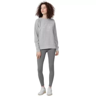 Legginsy 4F W H4Z22 LEG350 (kolor Szary/Srebrny, rozmiar XL) - Legginsy - miniaturka - grafika 3