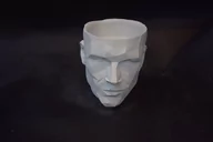 Donice - Geometryczna głowa-doniczka,osłonka,wazon - miniaturka - grafika 1