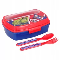 Lunch boxy - Avengers Śniadaniówka Box Na Lunch + Sztućce - miniaturka - grafika 1