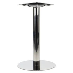 Podstawa stołu/stolika SH-3001-5/P, stal nierdzewna polerowana, średnica 44,5 cm, wysokość 72,5 cm - do hotelu, restauracji ,baru, biura - Meble modułowe i akcesoria - miniaturka - grafika 1