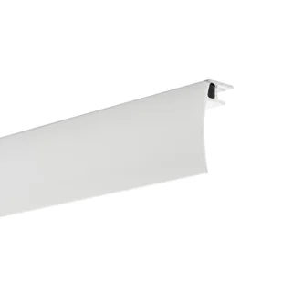Osłona szyny sufitowej aluminiowej uniwersalnej 200 cm biała 50 mm Inspire - Akcesoria do wystroju okien - miniaturka - grafika 1