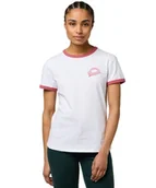 Koszulki i topy damskie - t-shirt donna wrangler 112371125 white - miniaturka - grafika 1