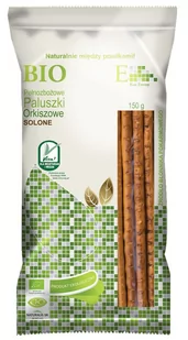 Envoy PALUSZKI BIO PALUSZKI ORKISZOWE PEŁNOZIARNISTE SOLONE BIO 150g - Paluszki - miniaturka - grafika 1