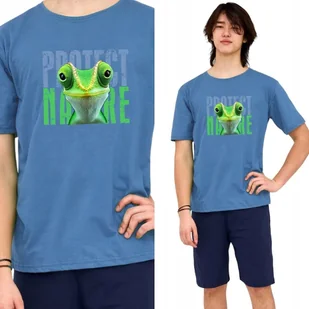 PIŻAMA Młodzieżowa CORNETTE 504 Protect 3 XS 164 Niebieski - Piżamy damskie - miniaturka - grafika 1