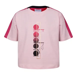 Koszulka dziecięca DIADORA JG. T-SHIRT SS LOGO MANIA - Odzież sportowa dziecięca - miniaturka - grafika 1
