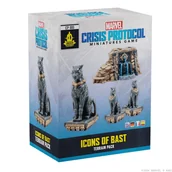 Gry planszowe - Marvel: Crisis Protocol - Icons of Bast Terrain Pack Atomic Mass Games - gra - miniaturka - grafika 1