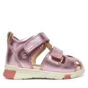 Buty dla dziewczynek - Sandały ECCO Mini Stride 76113161126 Różowy - miniaturka - grafika 1