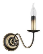 Lampy ścienne - Lemir Asti kinkiet 1 pł. / patyna O2890 K1 PAT - miniaturka - grafika 1