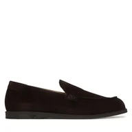 Półbuty męskie - Lordsy Emporio Armani EM004941 AF23967 U6139 Brązowy - miniaturka - grafika 1