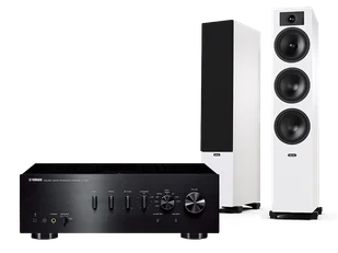 Yamaha A-S701 (czarny) + Tesi 6 (biały) - Zestawy stereo - miniaturka - grafika 1