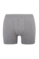 Majtki męskie - Bokserki męskie gładkie melanżowe MXM 017 - miniaturka - grafika 1