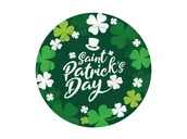 Dekoracje i nakrycia stołu na imprezę - Talerzyki Dzień Świętego Patryka - 23 cm - 6 szt. - miniaturka - grafika 1
