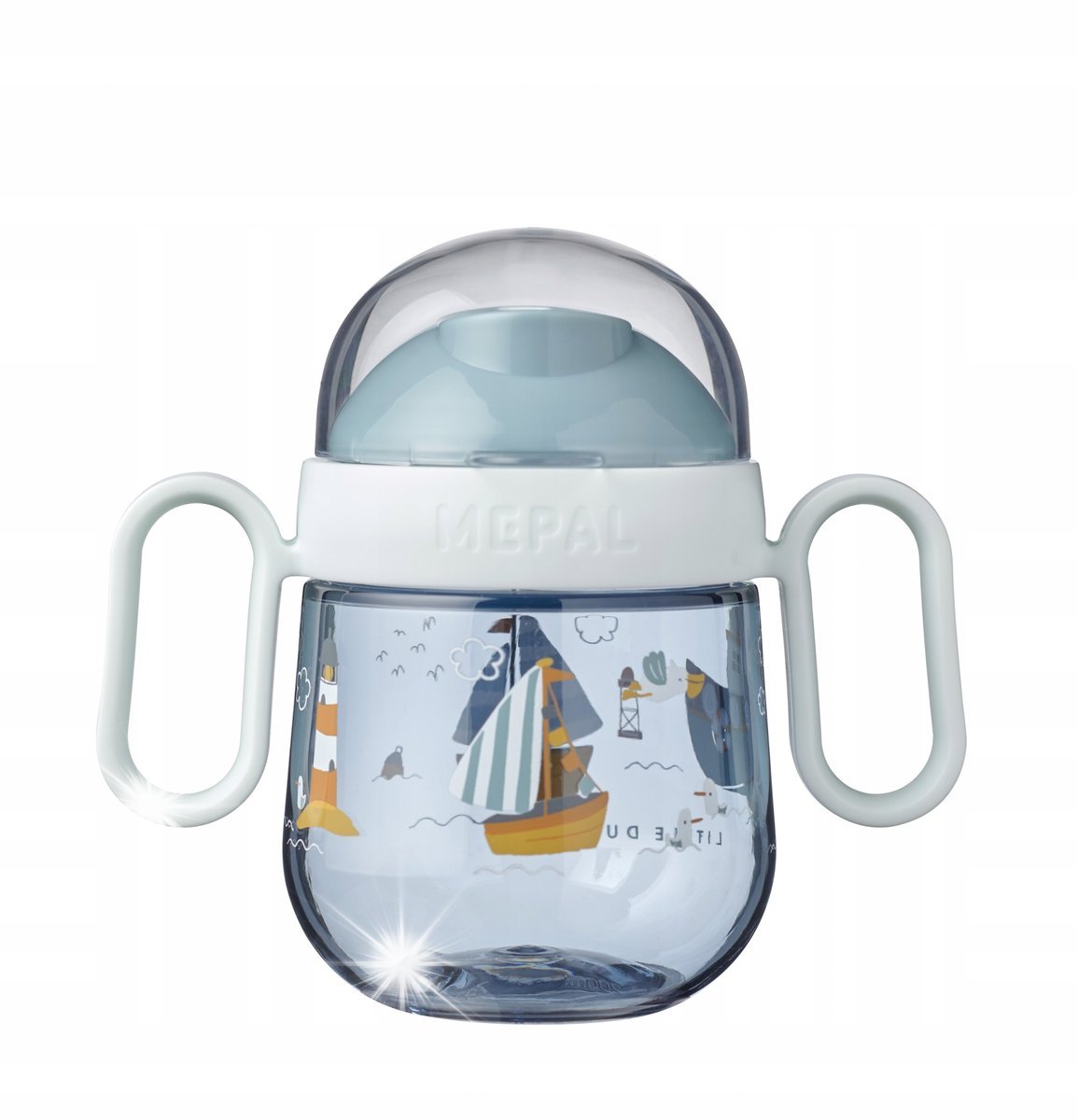 Kubek Butelka dla dzieci niekapek Mepal 200ml 6m+