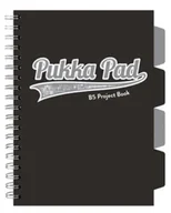 Zeszyty szkolne - Project Book Black B5/100K kratka czarny (3szt) - PUKKA - miniaturka - grafika 1