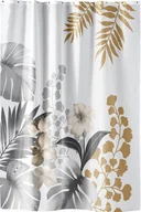 Zasłony - Zasłona prysznicowa z wzorem kwiatów, KELLY, 180 x 200 cm - miniaturka - grafika 1