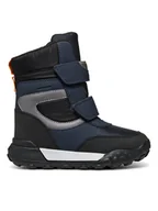 Buty dla chłopców - Geox Śniegowce J Trekkyup Boy B Abx J46MBB 050FU C0673 M Granatowy - miniaturka - grafika 1