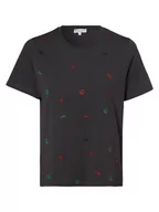 Koszulki i topy damskie - Marie Lund - T-shirt damski, szary - miniaturka - grafika 1