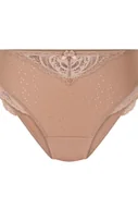 Majtki damskie - Hunkemöller Figi z wysokim stanem Sophie Brązowy - miniaturka - grafika 1
