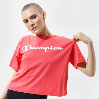 Koszulki i topy damskie - Champion T SHIRT CREWNECK T SHIRT 113970PS004 - grafika 1