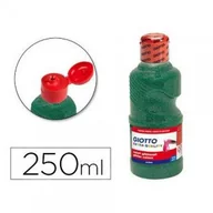 Przybory szkolne - Giotto Farba plakatowa 250 ml brokatowa zielony - miniaturka - grafika 1