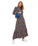 Sukienki - Joe Browns Damska sukienka midi Petite Ditsy Floral High Neck Jersey, wielokolorowa, 18, multi, 44-Maly - miniaturka - grafika 1