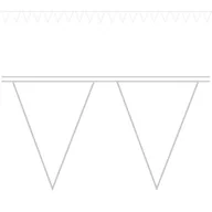 Gadżety dla niej i dla niego - Amscan Baner flagi "Premium", biały, 1000 cm 9903782 - miniaturka - grafika 1