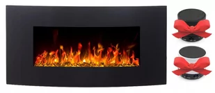 Kominek Elektryczny Ścienny Led 90 CM Malibu - Kominki elektryczne - miniaturka - grafika 1