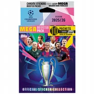 Czasopisma - Champions League UEFA Topps Stickers Mega Booster Pack - miniaturka - grafika 1