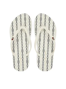 Tommy Hilfiger Japonki FW0FW08518 Biały - Klapki i japonki damskie - miniaturka - grafika 1