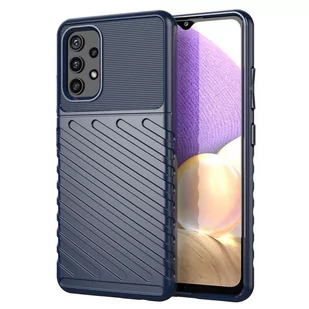 Thunder Case elastyczne pancerne etui pokrowiec Samsung Galaxy A32 5G niebieski - Etui i futerały do telefonów - miniaturka - grafika 1