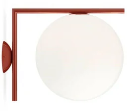 Flos - IC C/W2 Lampa Sufitowa/Ścienna Burgundy Flos - Lampy sufitowe - miniaturka - grafika 1