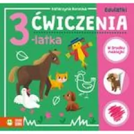 Książki edukacyjne - Edulatki. Ćwiczenia 3-latka - miniaturka - grafika 1