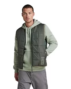 G-STAR RAW Meefic Square pikowana kurtka męska, Zielony (Shadow Olive D20127-c980-b230), XS - Kurtki męskie - miniaturka - grafika 1