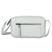 Torebki damskie - Mała torebka ze skóry Bellugio beżowa - miniaturka - grafika 1