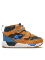 Buty dla chłopców - Primigi Sneakersy 6952100 Brązowy - miniaturka - grafika 1