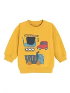 Bluzy i sweterki niemowlęce - COOL CLUB Bluza w kolorze żółtym - miniaturka - grafika 1