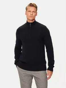 Pierre Cardin Sweter C5 51122/5076/6323 Granatowy Regular Fit - Swetry męskie - miniaturka - grafika 1
