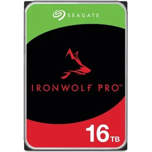 Seagate Dysk IronWolfPro 16TB 3.5'' 256MB ST16000NT001 - Dyski HDD Seagate Dysk IronWolfPro 16TB 3.5'' 256MB ST16000NT001 - Dyski HDD - miniaturka - grafika 1