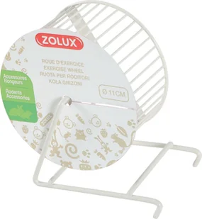 ZOLUX Kołowrotek metalowy - beżowy - Akcesoria dla gryzoni - miniaturka - grafika 1