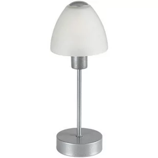 Rabalux Lydia lampa stołowa 1x40W srebrna/biała 2295 - Lampy stojące - miniaturka - grafika 1