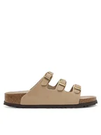 Klapki i japonki damskie - Birkenstock Klapki Florida Fresh 1029480 Beżowy - miniaturka - grafika 1