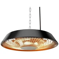 Nagrzewnice - NEO Promiennik sufitowy 1500W aluminiowy bez pilota włącznik element grzejny halogen lamp IP44 TOP-90-037 - miniaturka - grafika 1