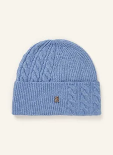 Tommy Hilfiger Czapka blau - Czapki damskie - miniaturka - grafika 1