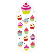 Zakładki do książek - Zakładka magnetyczna owal Babeczki - Henry - miniaturka - grafika 1