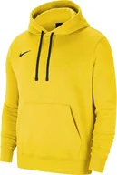 Bluzy męskie - Nike Bluza dla dzieci Nike Park Fleece Pullover Hoodie żółta CW6896 719 XS - miniaturka - grafika 1