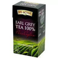 Herbata - Herbata czarna, aromatyzowana BIG ACTIVE Earl Grey Tea 100% Pure Ceylon, 50 g - miniaturka - grafika 1