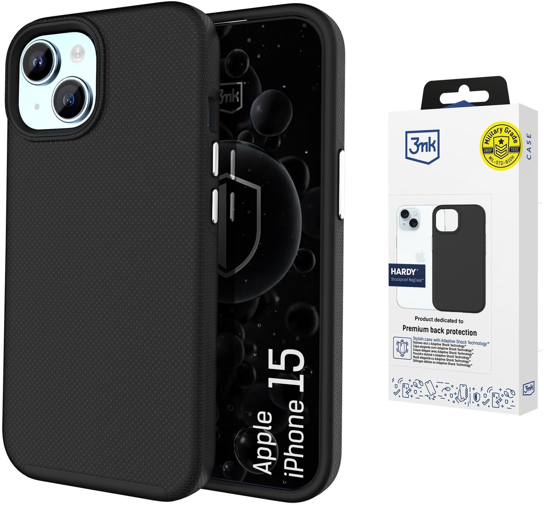 3MK Apple iPhone 15 - 3mk Hardy Shockproof MagCase
