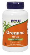 Suplementy naturalne - Now® Foods NOW Oregano, 450 mg, 100 kapsułek roślinnych - miniaturka - grafika 1