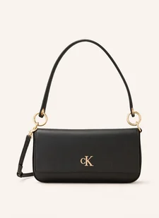 Calvin Klein Torba Na Ramię schwarz - Torebki damskie - miniaturka - grafika 1